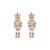 occidental style new christmas Earring  fashion brief earrings diamond enamel ear stud