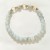  occidental style girl student beads bracelet color glass beads handmade elasticity rope