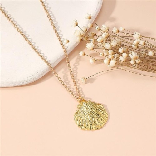 Shells samll elegant temperament all-Purpose trend Pearl necklace clavicle chain