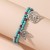 gold Shells temperament trend samll all-Purpose Leaf personality bracelet