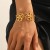 gold flowers sun flower temperament trend samll all-Purpose personality bracelet