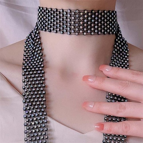  diamond samll handmade all-Purpose temperament trend necklace