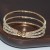  bride Pearl Rhinestone opening bangle bracelet gold silver color diamond bracelet woman
