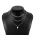 occidental style samll multilayer enamel color love necklace  brief Metal wind chain chain