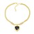 fashion necklace exaggerating occidental style woman Alloy Rhinestone triangle pendant sweater chain clavicle c