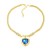 fashion necklace exaggerating occidental style woman Alloy Rhinestone triangle pendant sweater chain clavicle c