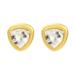 fashion earrings triangle ear stud woman brief all-Purpose Alloy diamond geome..