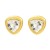 fashion earrings triangle ear stud woman brief all-Purpose Alloy diamond geometry