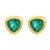 fashion earrings triangle ear stud woman brief all-Purpose Alloy diamond geometry