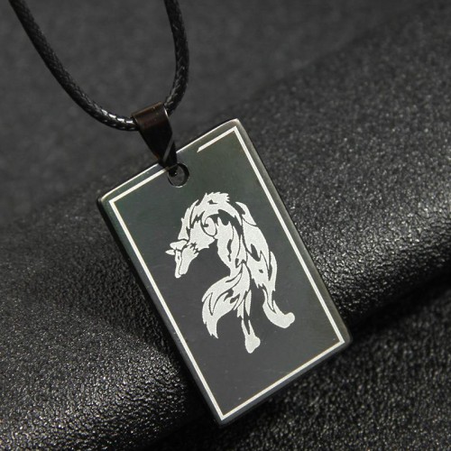 fashion stainless steel pendant man necklace