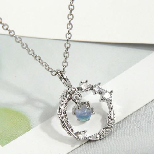 fashion bronzeOL sweet concise personality woman necklace