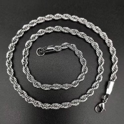 50cm fashion stainless steel establishment temperament man necklace