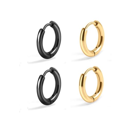fashion stainless steel surface temperament man circle buckle
