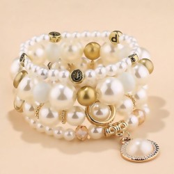 occidental style fashion concise multilayer Pearl accessories temperament woma..