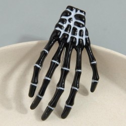1 fashionHalloween skull claw personality lady hair clip