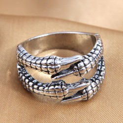fashion retro claw temperament opening ring