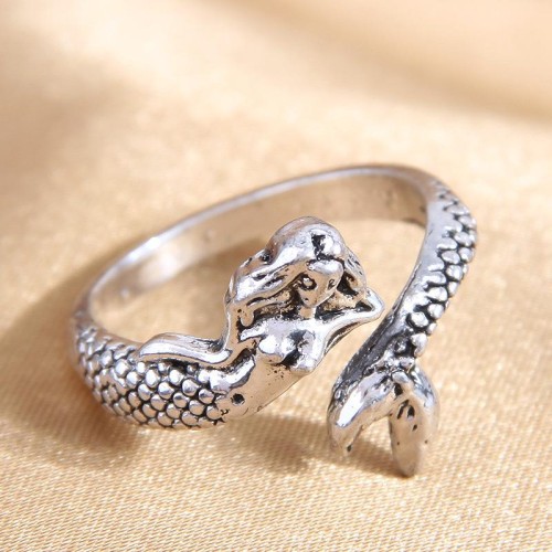 fashion retro beauty temperament opening ring