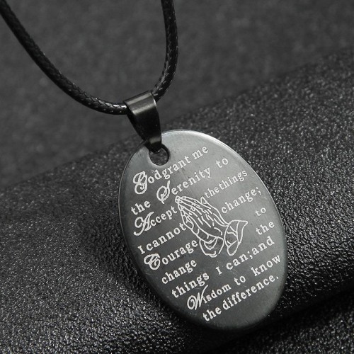 fashion stainless steel pendant man necklace