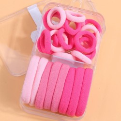  Korean style fashion color velvet rope children leather circle rope