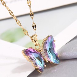 fine Korean style fashion sweetOL bronze brilliant butterfly  personality woma..