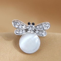 fashion concise flash diamond personality brooch