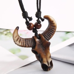 occidental style fashion noble wind head resin accessories temperament man nec..