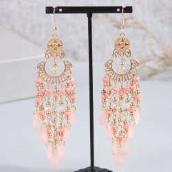 fashion Bohemia noble wind drop temperament lady earrings