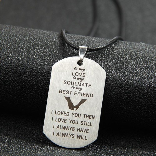 fashionOL stainless steel pendant man necklace