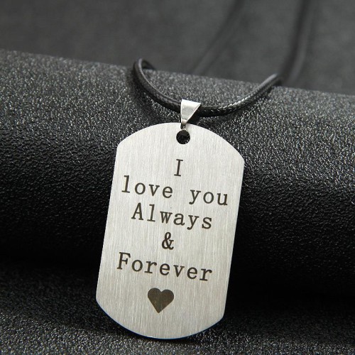 fashionOL stainless steel pendant man necklace