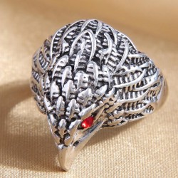 fashion retro eagle temperament opening ring