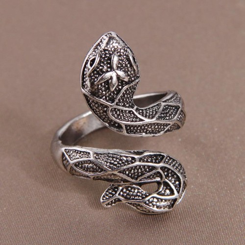 European and American Fashion Halloween Funny Retro Spider Open Ring