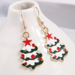 occidental style fashion concise christmas series lady earrings 