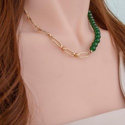 fashion gold chain personality lady necklace