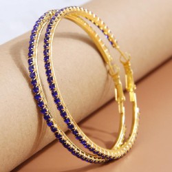 6.0cm high quality fashion concise flash diamond temperament personality lady ..
