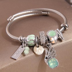 fashion  MetalOL all-Purpose angel wings more elements pendant lady bangle