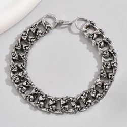 European and American Fashion Retro Skeleton Chain Temperament Men Bracelet