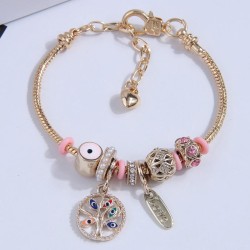 fashion chain eyes Life tree more accessories woman bracelet