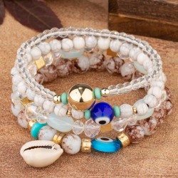 fashion Bohemia noble wind Shells eyes accessories multilayer temperament lady..