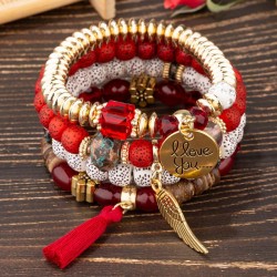 occidental style fashion concise Bohemia noble wind English tassel wings all-P..