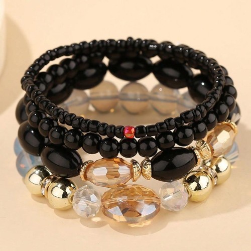 fashion Bohemia noble wind crystal accessories multilayer temperament lady bracelet