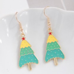 occidental style fashion concise christmas series lady earrings 