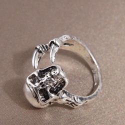 European and American Fashion Halloween Funny Retro Spider Open Ring