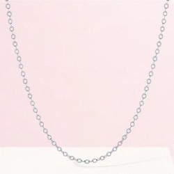 1 fashion stainless steel conciseO Word personality woman necklace