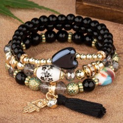 fashion Bohemia noble wind tassel multilayer temperament woman bracelet