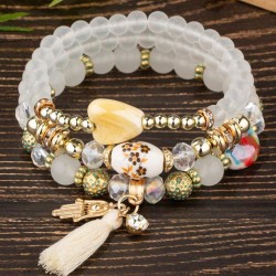 fashion Bohemia noble wind tassel multilayer temperament woman bracelet