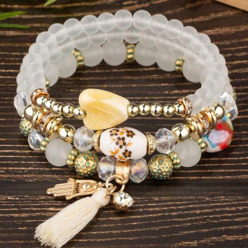 fashion Bohemia noble wind tassel multilayer temperament woman bracelet