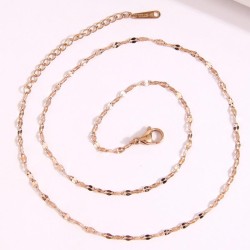 1 fashion stainless steel concise lips personality woman necklace