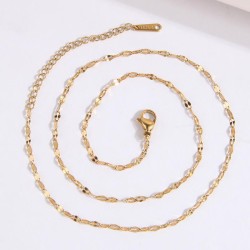 1 fashion stainless steel concise lips personality woman necklace