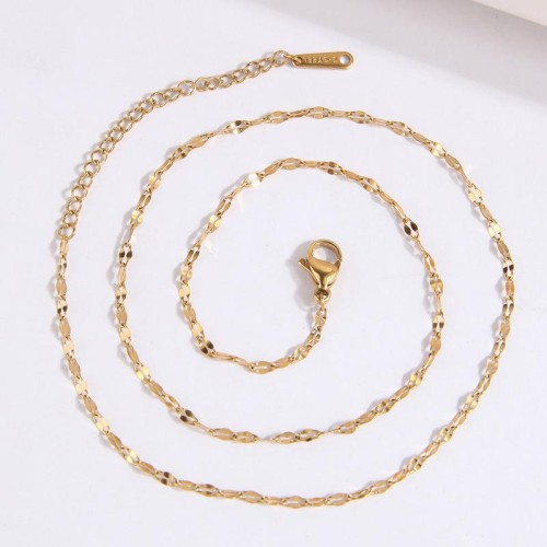 1 fashion stainless steel concise lips personality woman necklace
