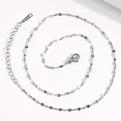 1 fashion stainless steel concise lips personality woman necklace